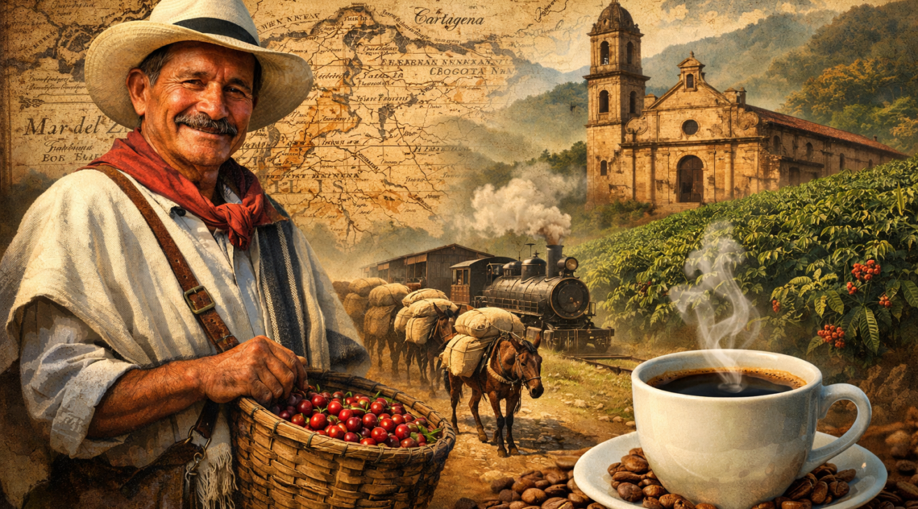 History of Coffee in Colombia